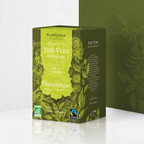Élimination Thé Vert Bio - Maté et Citronnelle