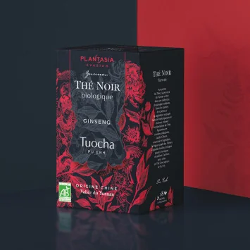 Organic Tuocha Ginseng Black Tea - Energy and Vitality