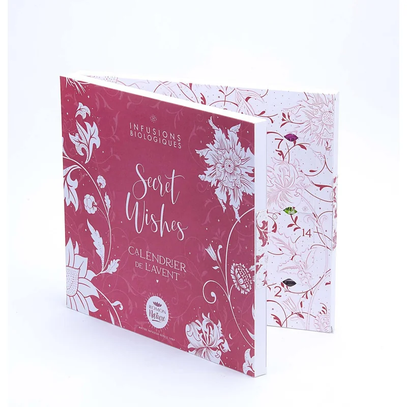 Calendrier de l'avent infusions bio: 24 infusions festives