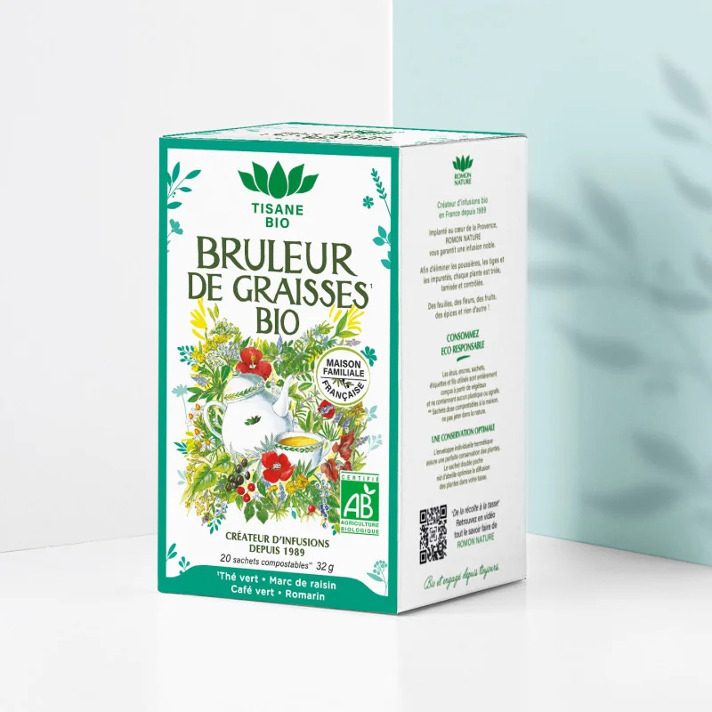 Tisane Bio Brûleur de Graisse | Provence d'Antan