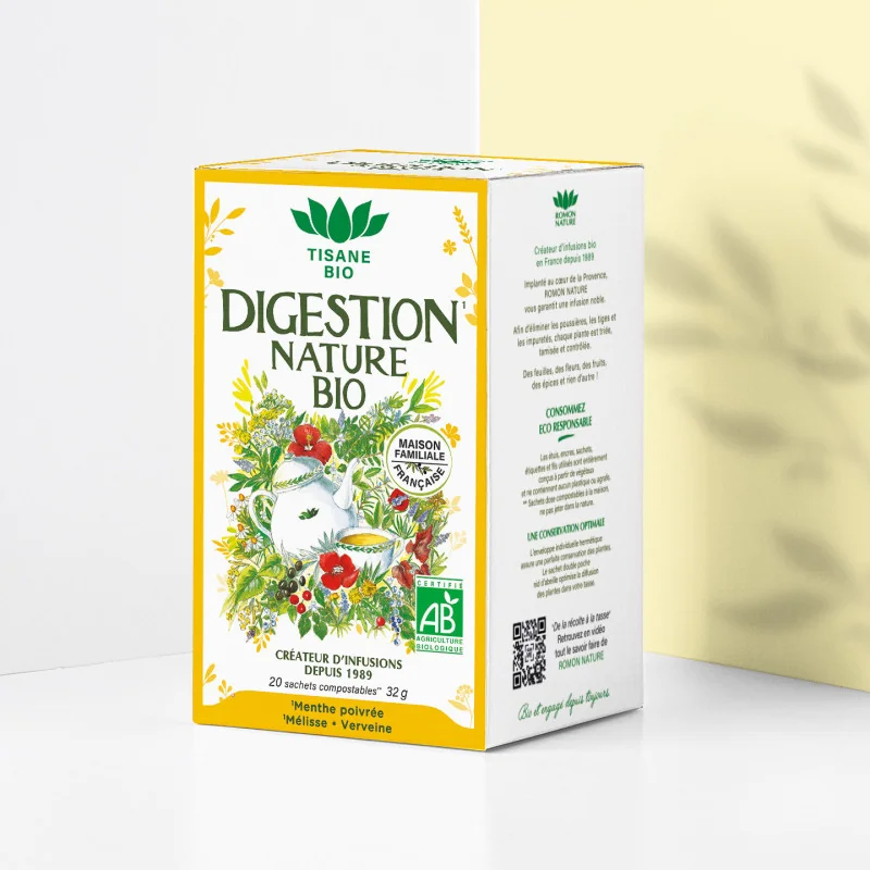 Tisane Digestion Nature Bio* | Bien-être & Plantes Douces