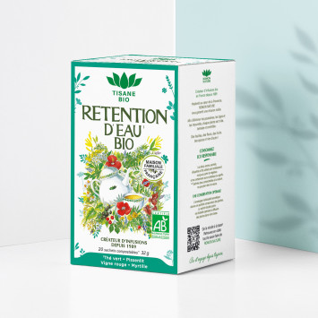 Infusion Rétention d’Eau Bio – Drainage & Bien-être