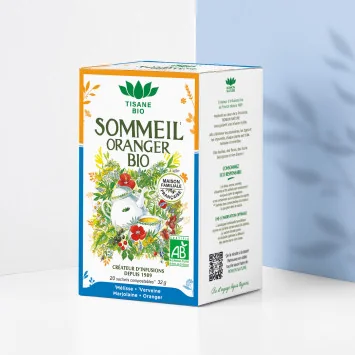 Infusion Sommeil Oranger Bio – Détente & Nuit Apaisée