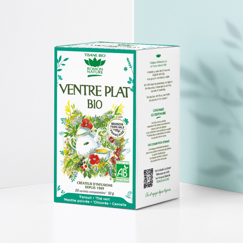 Flat Belly Organic Herbal Tea – Digestion & Natural Balance