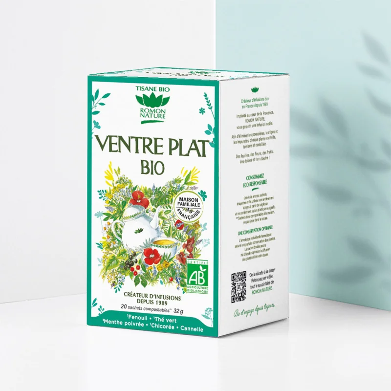 Flat Belly Organic Herbal Tea – Digestion & Natural Balance