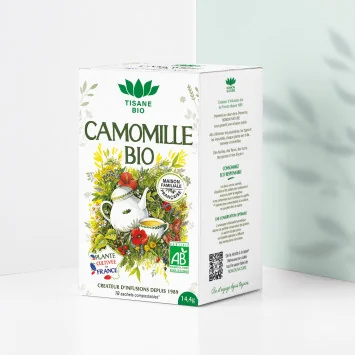 Organic French Chamomile Herbal Tea* - 18 Tea Bags