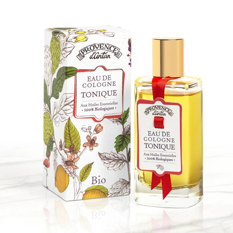 Organic Cologne Water TONIQUE | Provence d'Antan