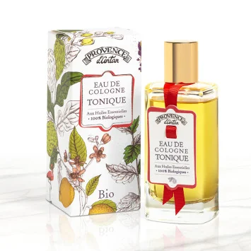 Organic Cologne Water TONIQUE | Provence d'Antan