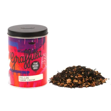 FILLIN Bio Thé noir Pomme Fraise - GRAFFITEA