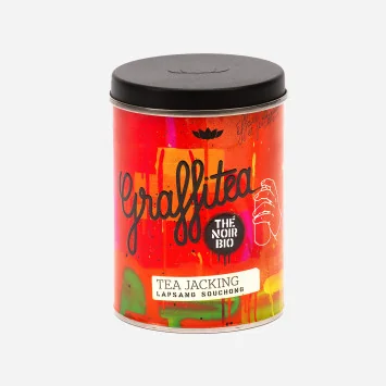 Thé noir Lapsang Souchong Bio – Boîte 80g – Tea Jacking