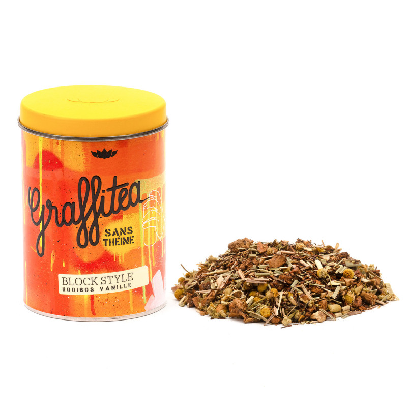 Organic Rooibos Vanilla – 80g | Block Style Infusion –Provence d’Antan