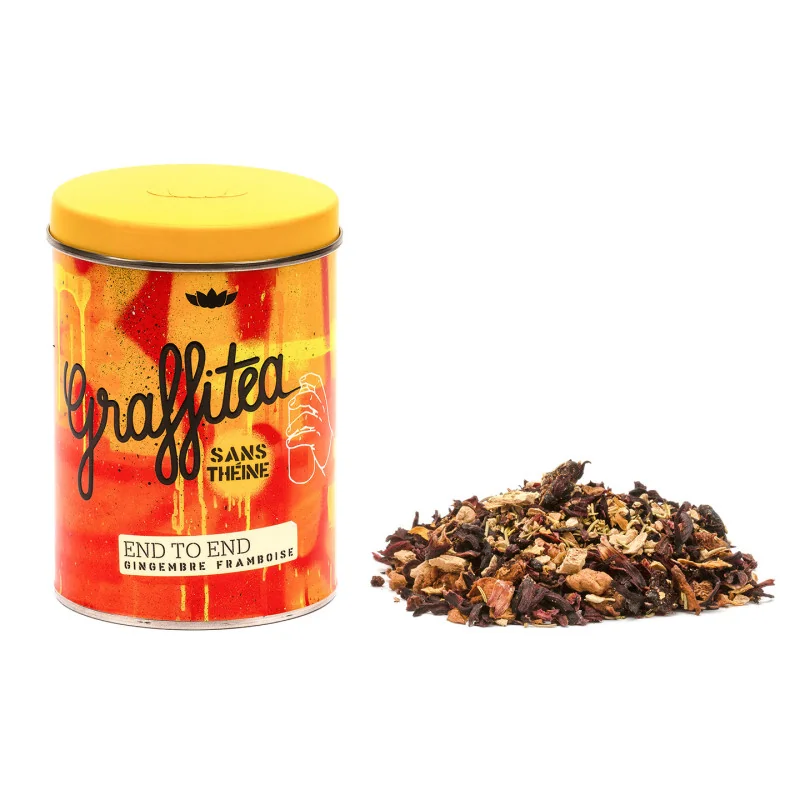 Gingembre Framboise Bio - 100g | Infusion End to End