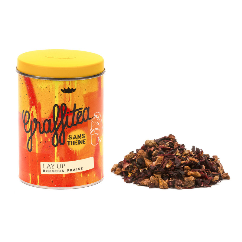 Organic Hibiscus Strawberry – 100g | Fruity Infusion Lay Up – Provence