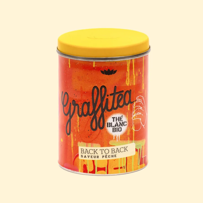 Organic White Tea Peach - 50g | Back to Back