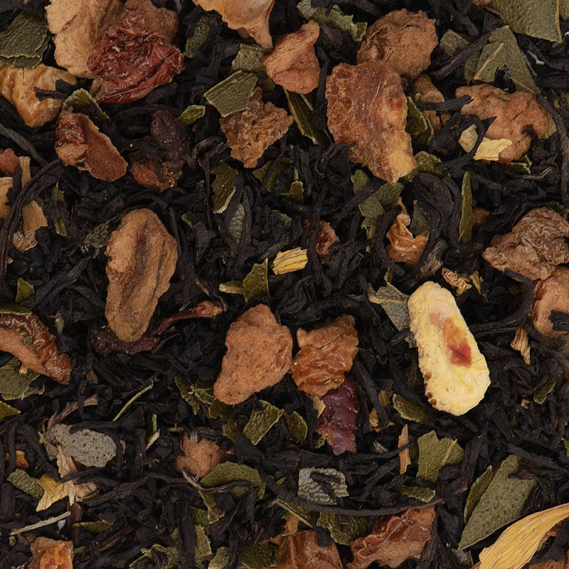 Organic Patchouli Black Tea – Bubble Style – Loose Leaf Tin 100g