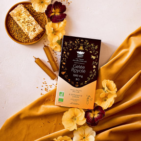 Gelée Royale Bio 1000 mg – Flacon unidose pratique