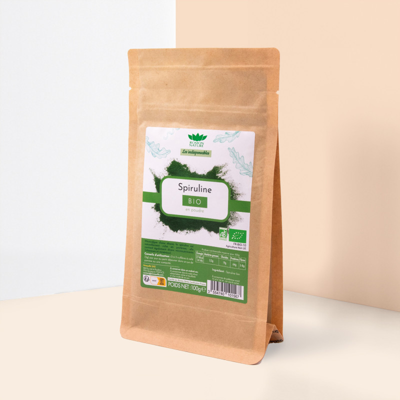 Spiruline Bio – Poudre d’eau douce 100g