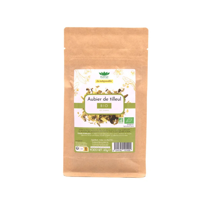 Aubier de Tilleul Bio – sachet vrac 60g | Provence d’Antan