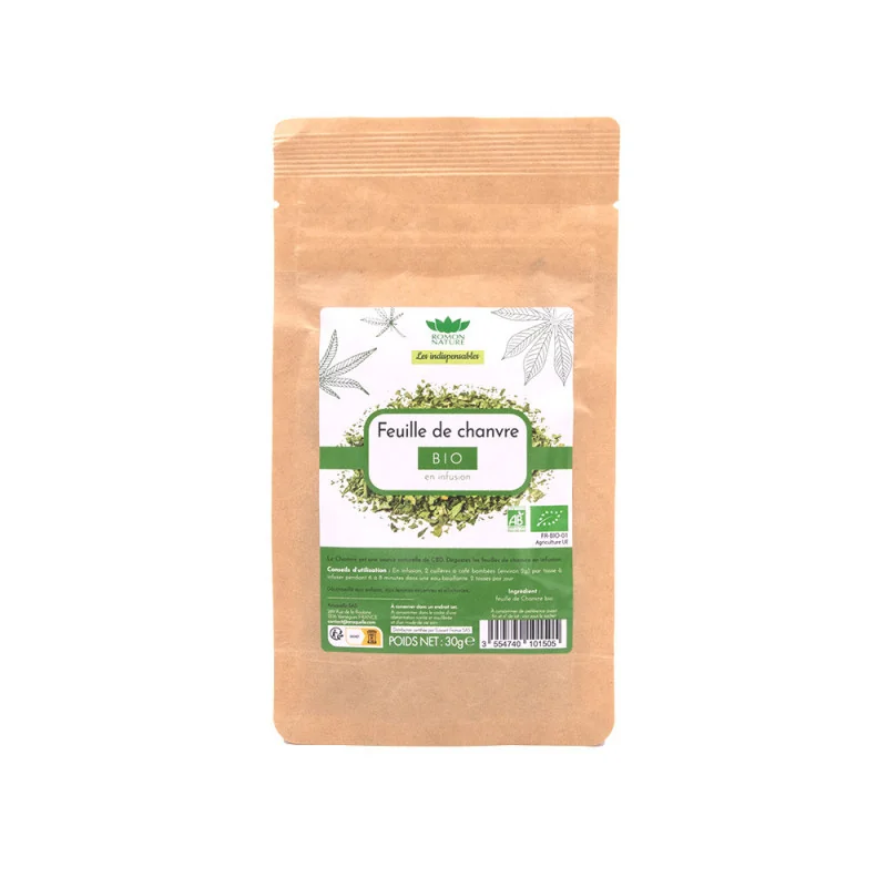 Chanvre Feuille BIO – Infusion poétique 30g