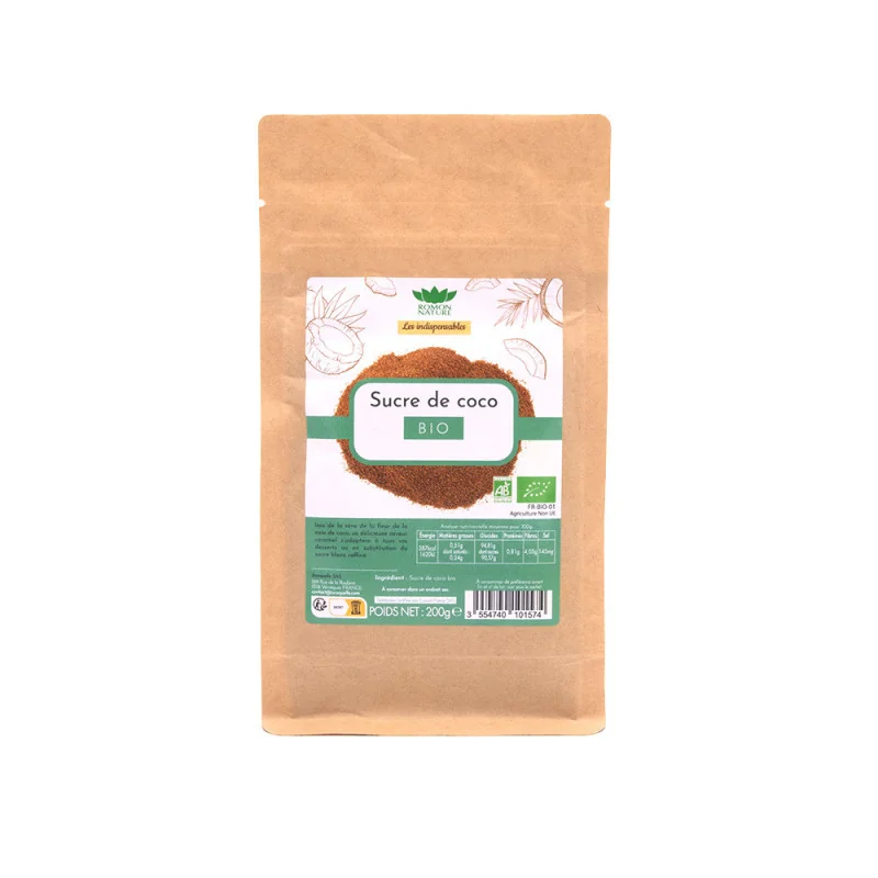 Organic COCONUT SUGAR - Romon Nature