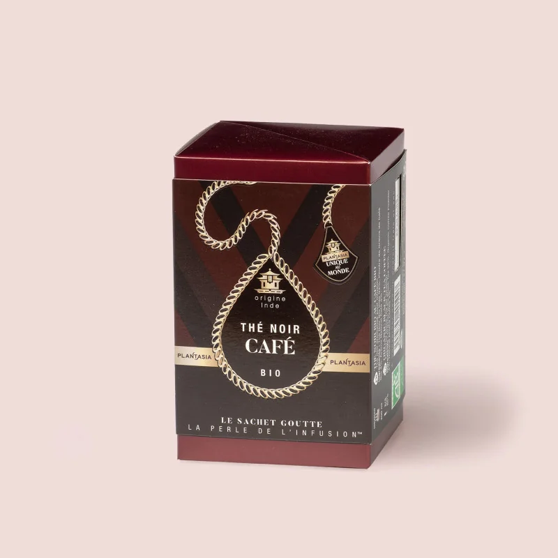 Thé noir au Café Bio – Sachet Goutte raffiné