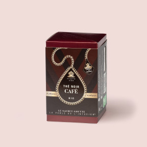 Thé noir au Café Bio – Sachet Goutte raffiné