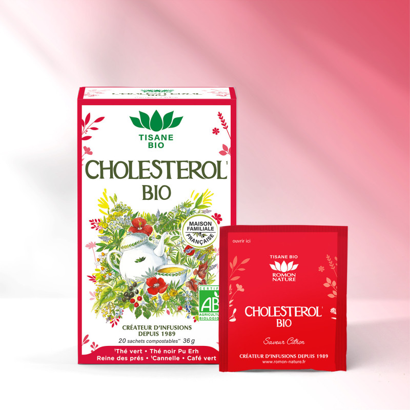 Organic Cholesterol Herbal Tea* – 20 Bags | Romon Nature