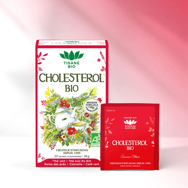 Tisane Cholestérol Bio* – 20 Sachets | Romon Nature