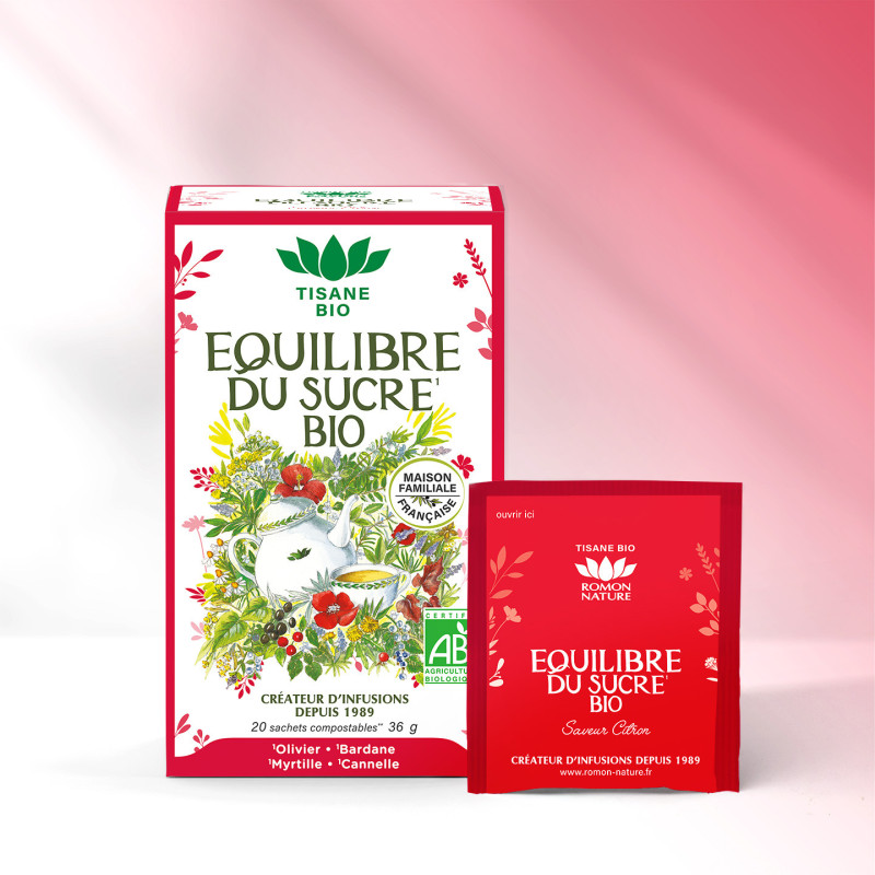 Infusion Équilibre du Sucre Bio – Régulation & Bien-être
