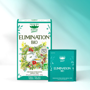 Tisane Bio Élimination – Infusion Frêne & Thé Vert