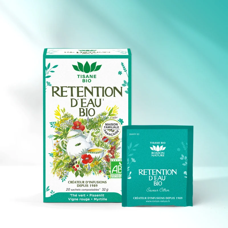 Infusion Rétention d’Eau Bio – Drainage & Bien-être