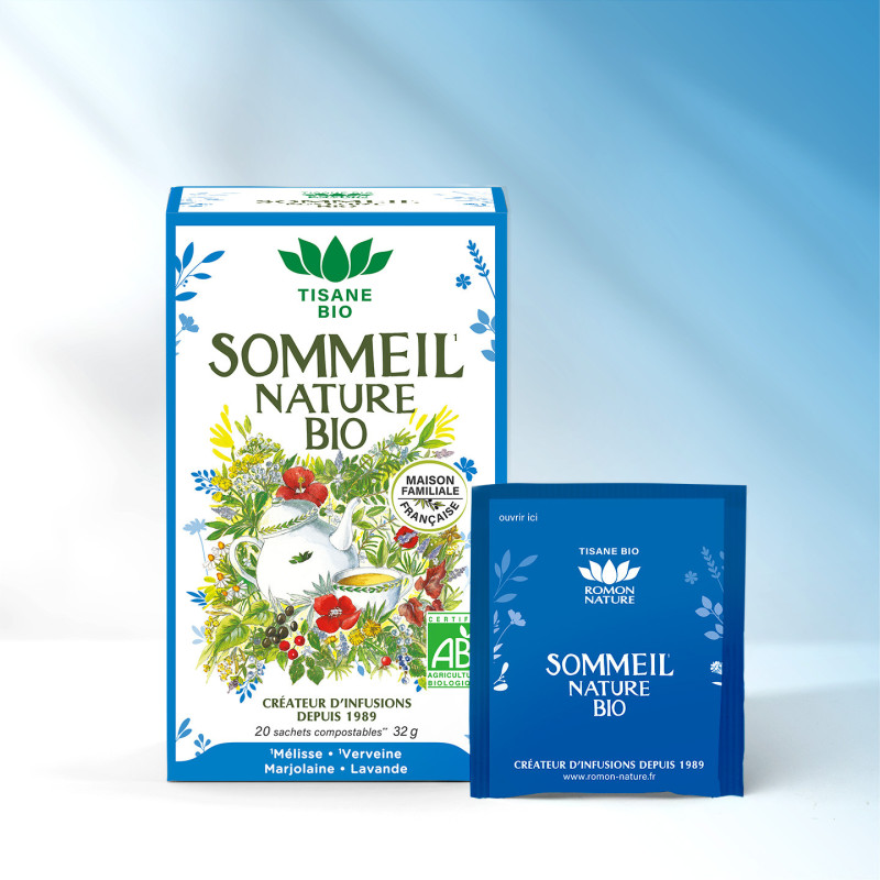 Infusion Sommeil Nature Bio – Apaisement & Nuit Paisible