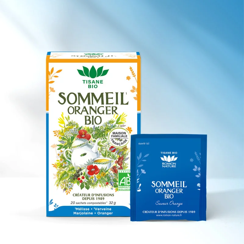 Sleep Orange Blossom Organic Tea – Deep Rest & Relaxation