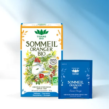 Infusion Sommeil Oranger Bio – Détente & Nuit Apaisée