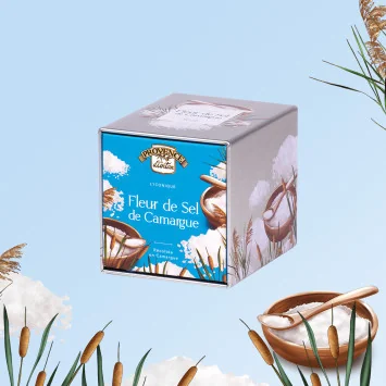 Camargue Fleur de Sel – Metal Tin 125g | Provence d’Antan