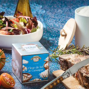 Fleur de Sel de Camargue 125g – Boîte Métal | Provence d’Antan