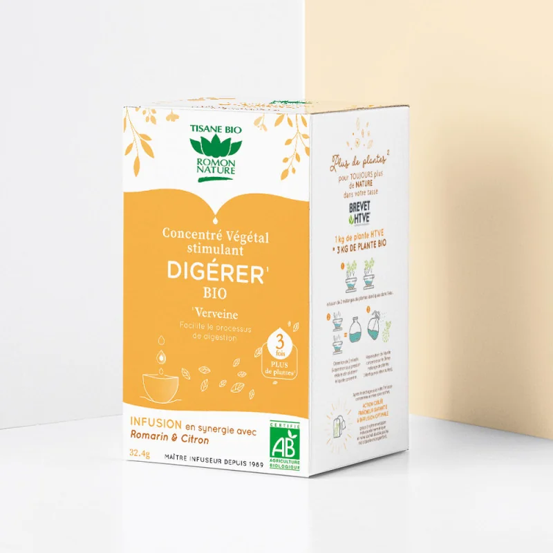 Organic Herbal Tea for Better Digestion - 18 Bags