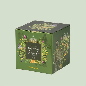 Organic Green Tea with Ginger | Provence d'Antan