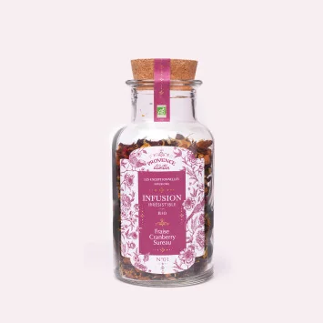 Organic Strawberry, Cranberry & Elderberry Herbal Infusion – 70g