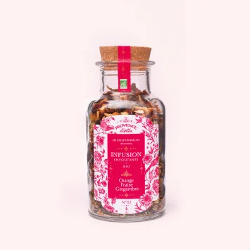 Organic Enchanting Orange, Strawberry & Ginger Infusion*