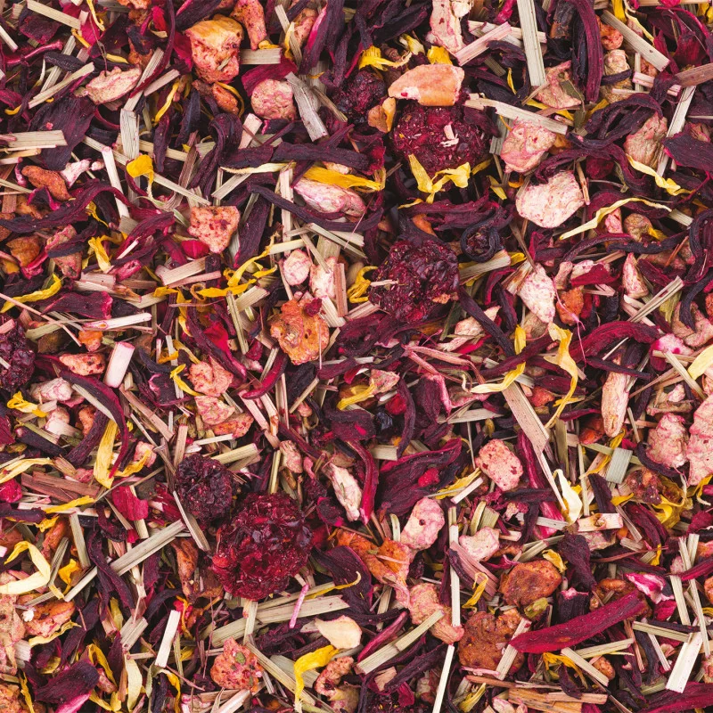 Infusion Sensuelle Framboise Mûre Gingembre Bio