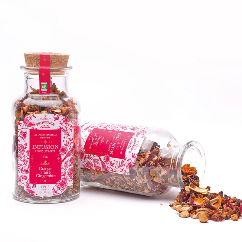 Organic Enchanting Orange, Strawberry & Ginger Infusion*