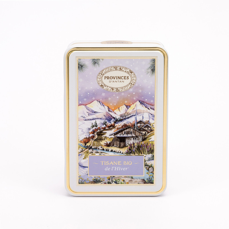 Tisane de l’Hiver Bio – Boîte métal & recharge