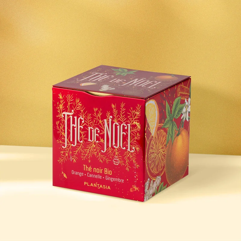 Christmas Black Tea with Orange, Cinnamon & Ginger - Metal