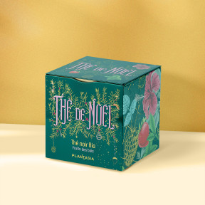 Thé Noir de Noël Fruits des Bois Bio* - Boîte métal festive
