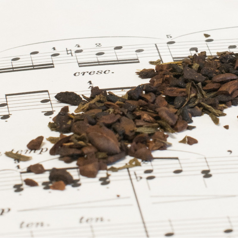 Tisane du Pianiste – Coffee, Vanilla & Cocoa Infusion in Metal Tin
