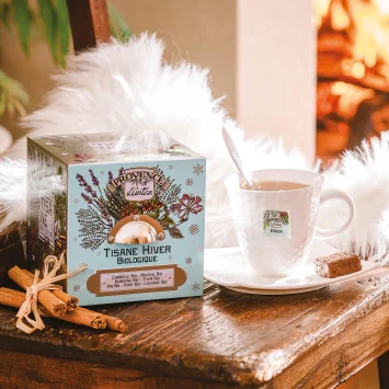 Tisane Hiver Bio – Boite Métal | Provence d’Antan