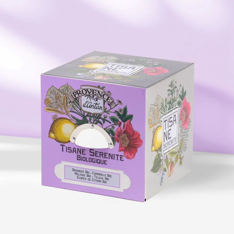 Organic Serenity Herbal Tea* – 24 Sachets | Provence d’Antan