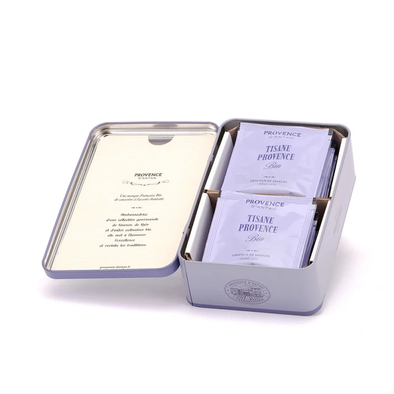 Provence Herbal Tea - Gentle & Floral Metal Tin - Refill