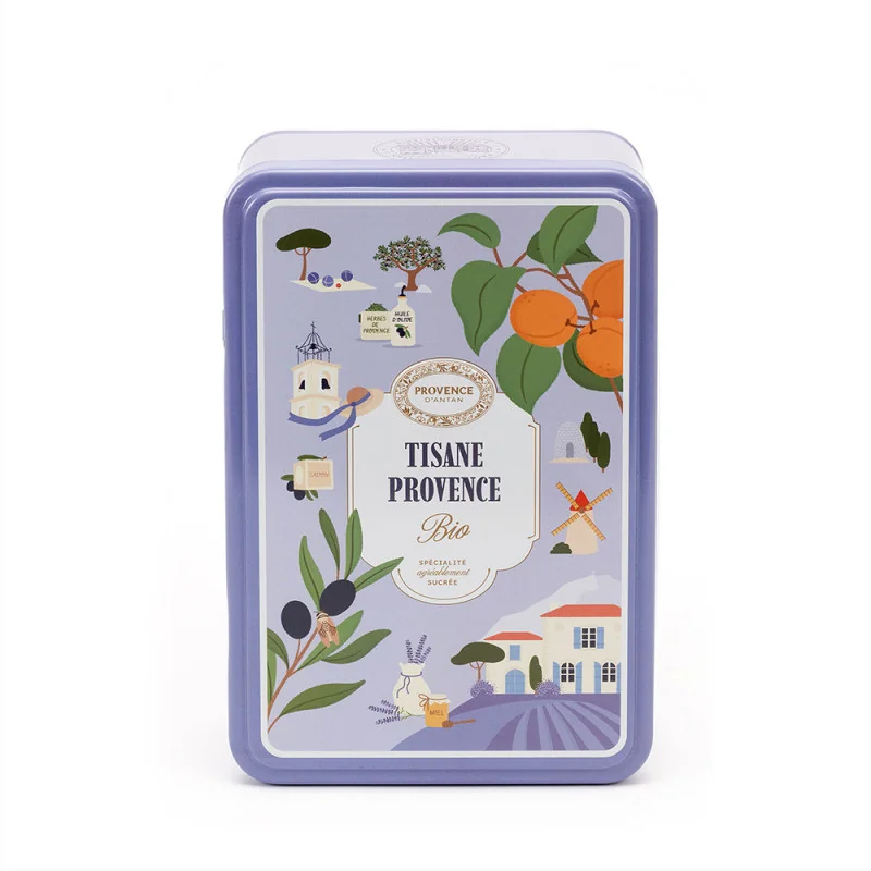 Provence Herbal Tea - Gentle & Floral Metal Tin - Refill